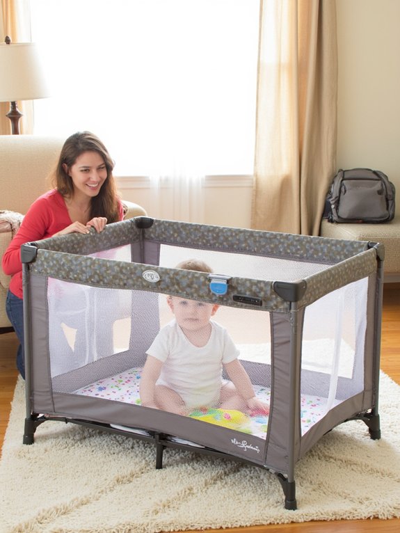 portable playards for convenience