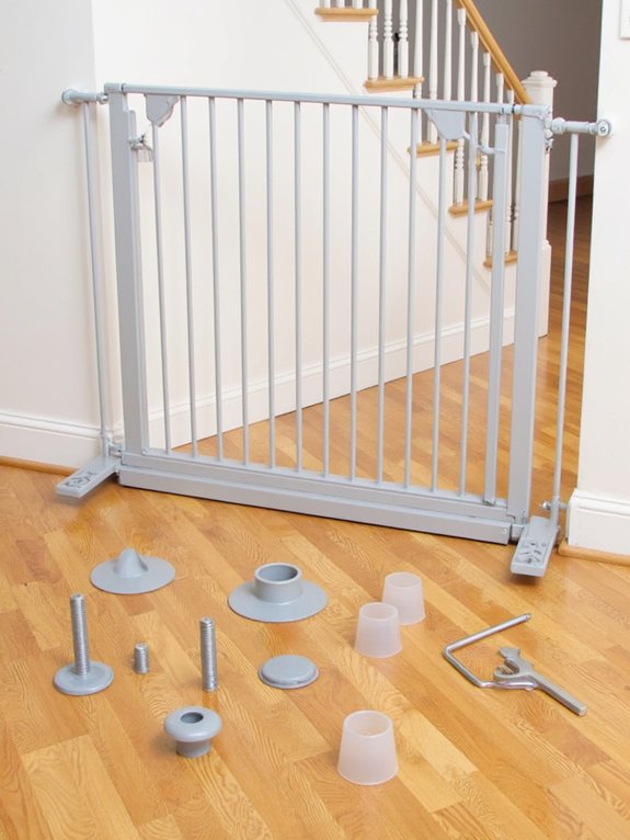 pressure fit gate installation