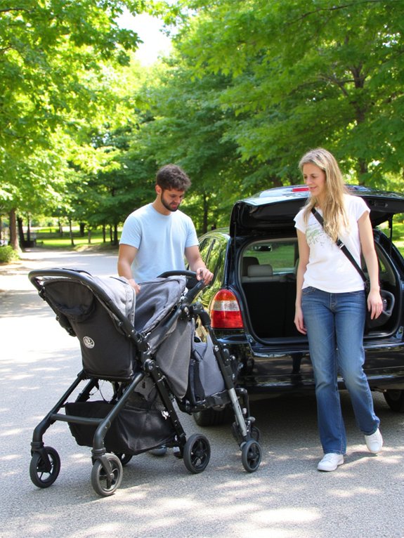 quick compact lightweight folding