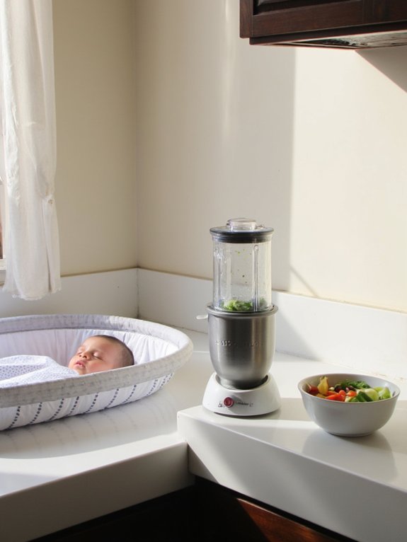 quiet efficient baby food maker