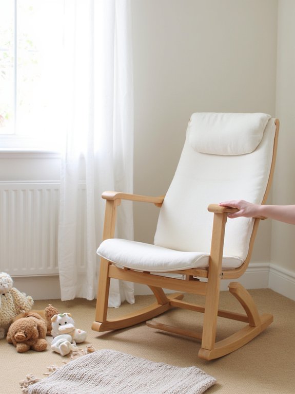 quiet gliders for nurseries