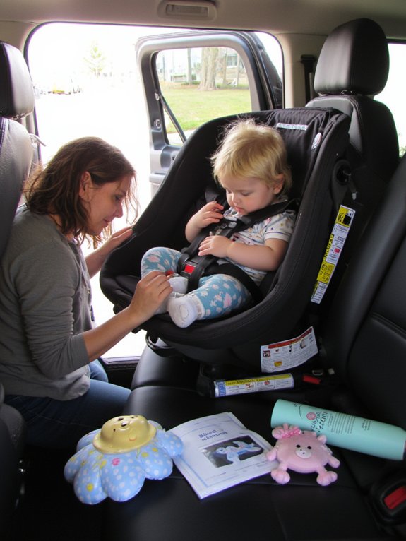 10 Tips for Rear Facing Car Seat Installation. Baby Car Seats