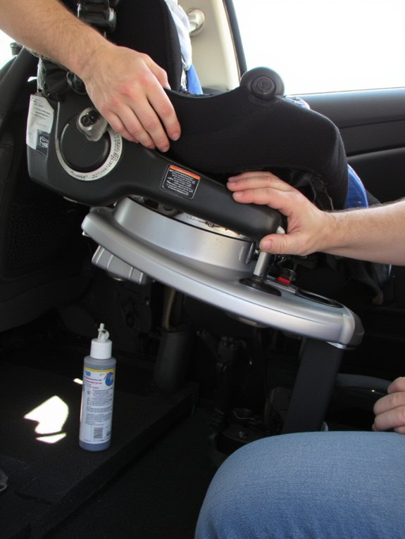 rotating mechanism safety maintenance