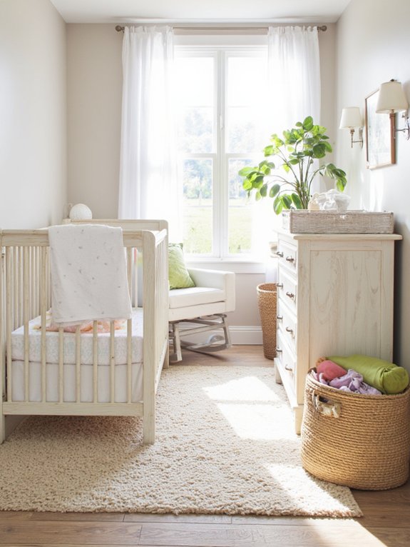 rustic chic nursery furniture