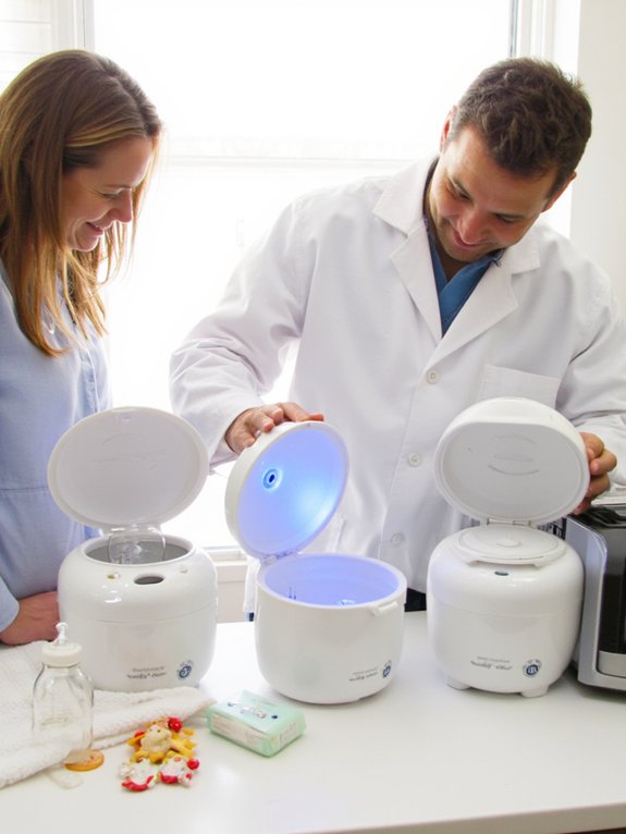 safe baby bottle sterilization
