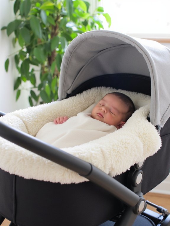 safe comfortable newborn sleep