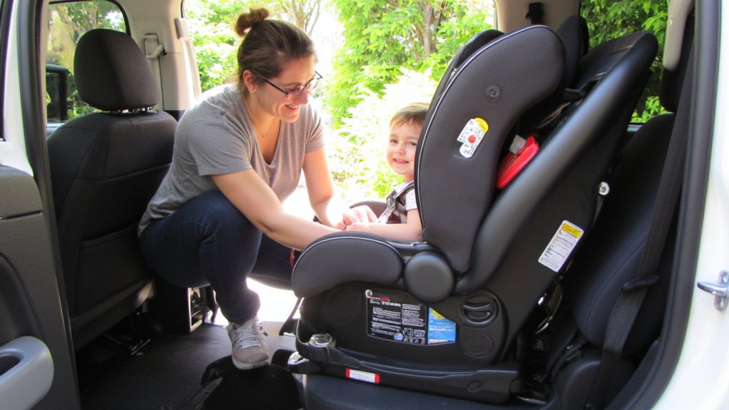 safe use of rotating car seats