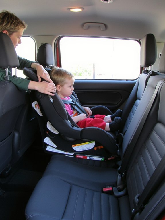 secure car seat installation