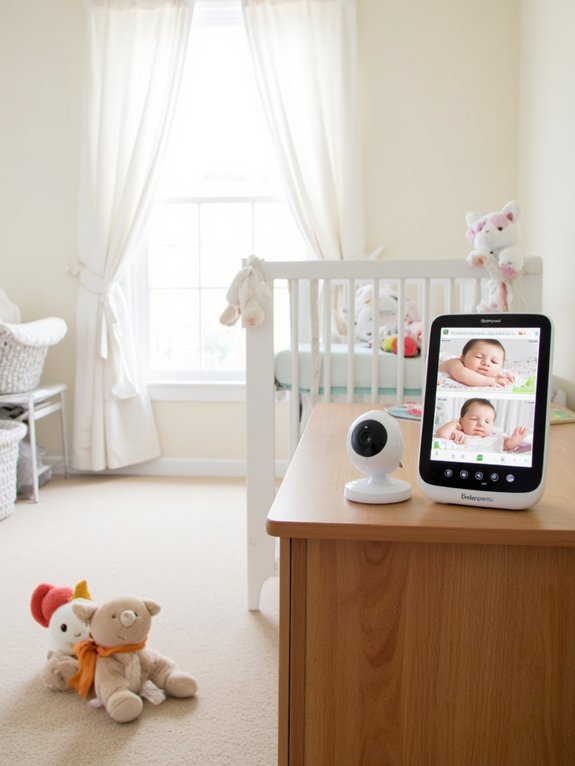 simultaneous dual camera monitoring