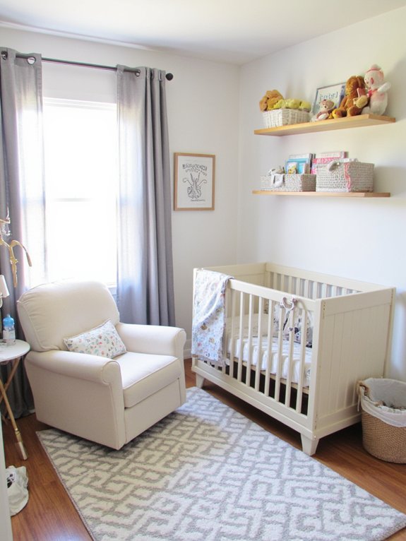 Top 7 Tips for Gliders in Small Nurseries. Gliders & Rocking Chairs