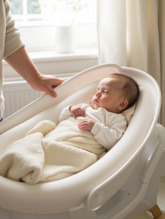 soothing motion promotes sleep