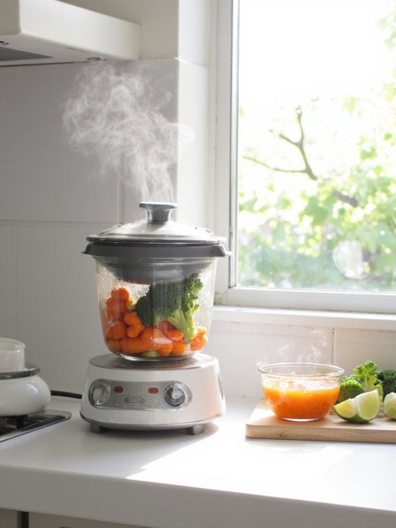 steaming preserves nutrients effectively