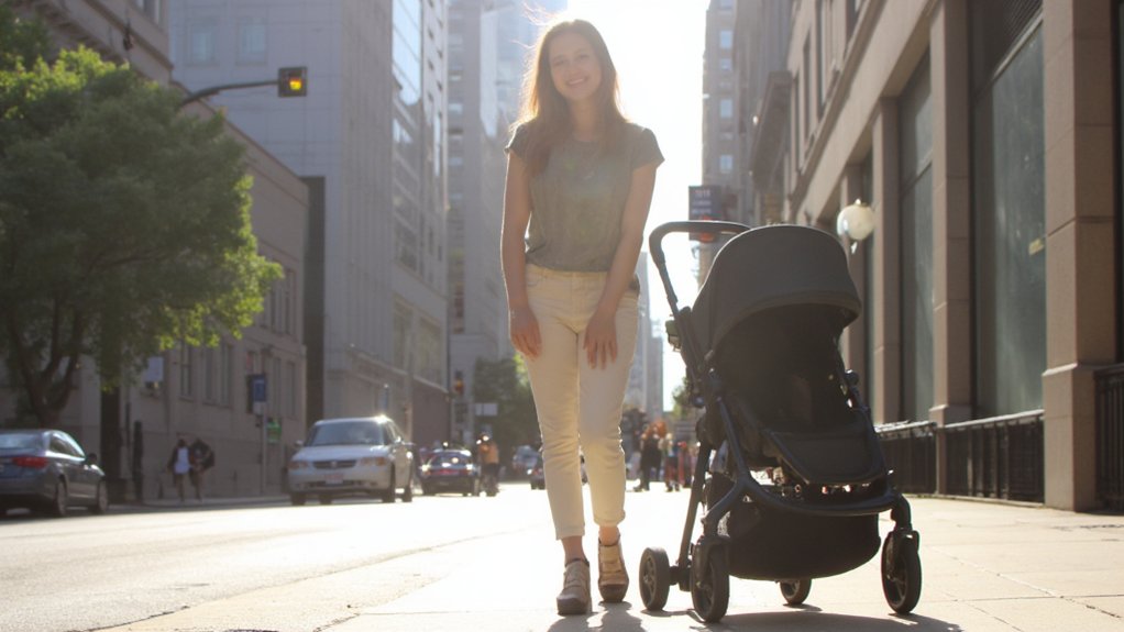 stroller tips for petite moms