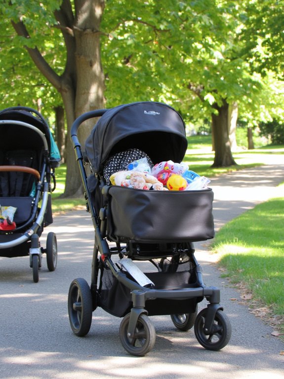 What Strollers Have the Largest Storage Baskets?. Strollers