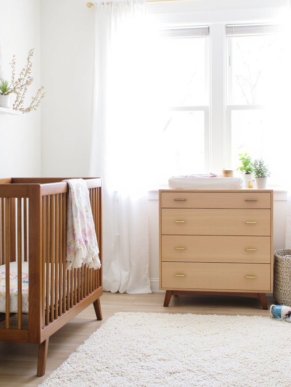 stylish adaptable nursery furniture