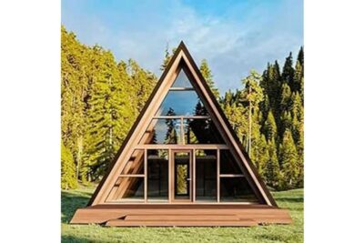 stylish triangular luxury residence
