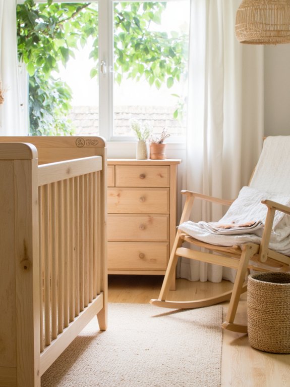 sustainable wood nursery furniture