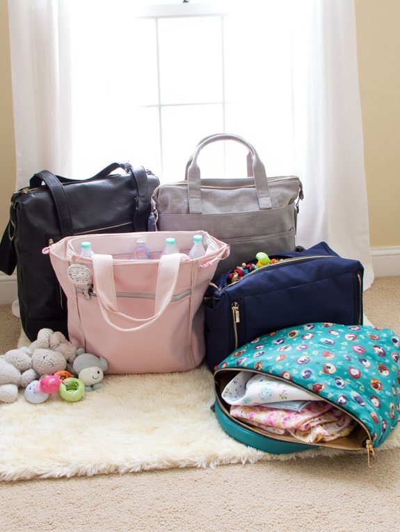 5 Best Diaper Bags With Insulated Bottle Pockets. Diaper Bags