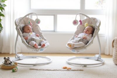 top twin baby swings
