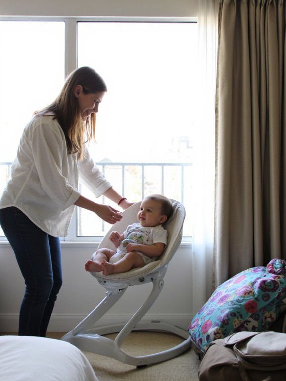 How to Use Portable Smart Baby Bouncers for Travel. Smart Baby Swings & Bouncers
