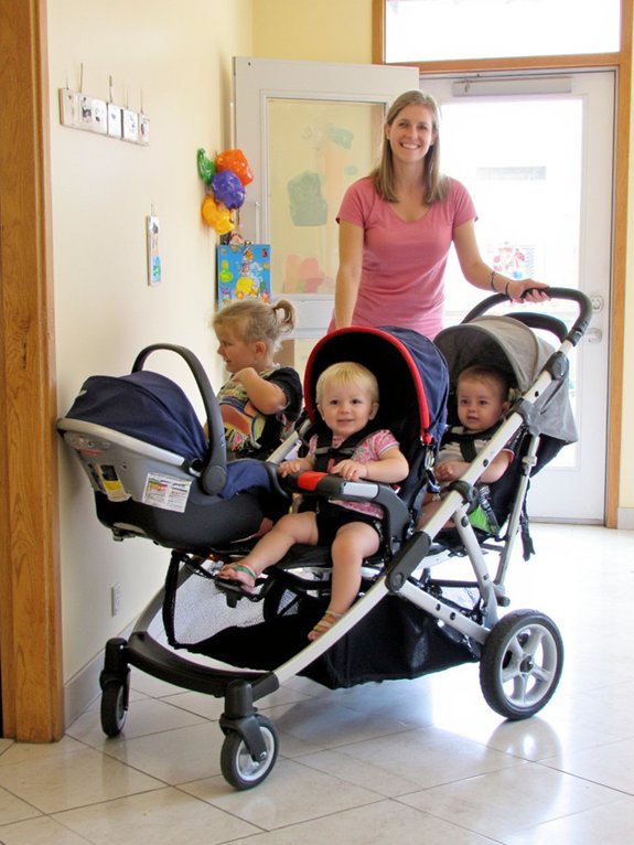 triple stroller car seat compatibility