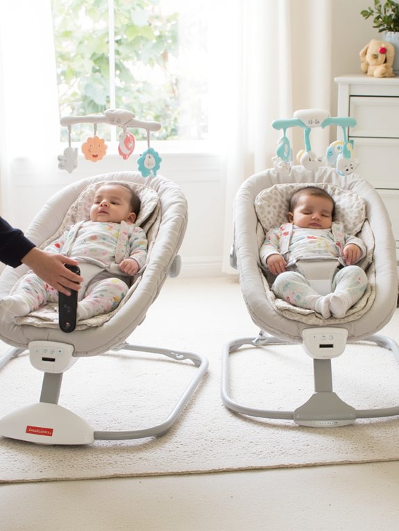 twin swing safety features