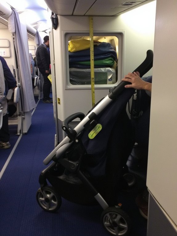 verify stroller airline compliance