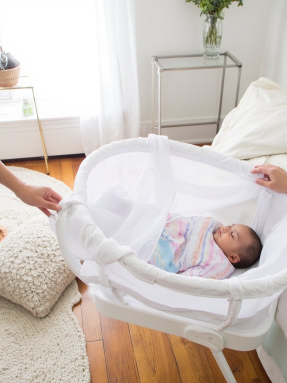 versatile co sleeper bassinet features