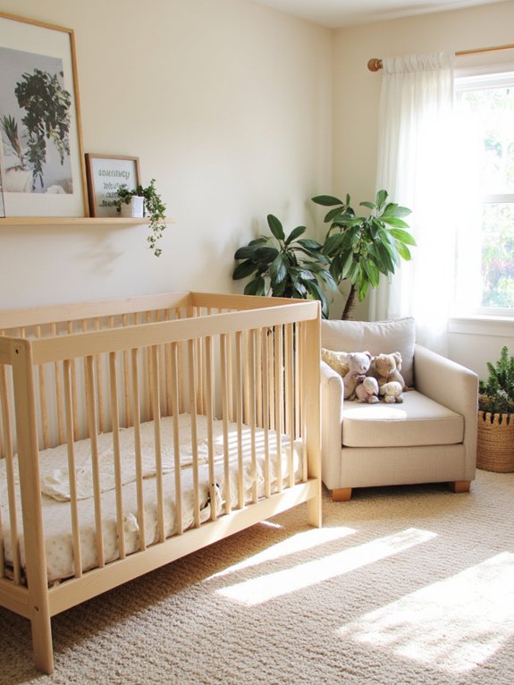 versatile gender neutral nursery design