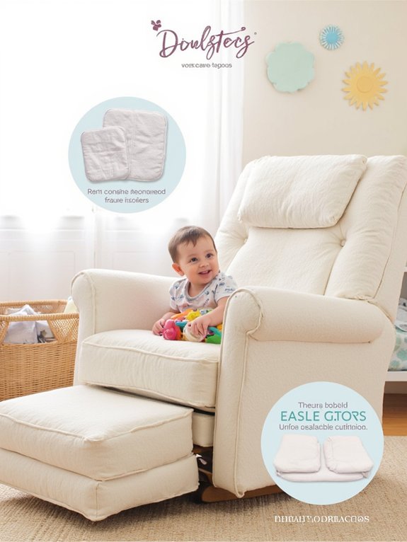 washable glider chair cushions
